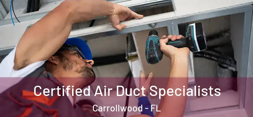  Certified Air Duct Specialists Carrollwood - FL